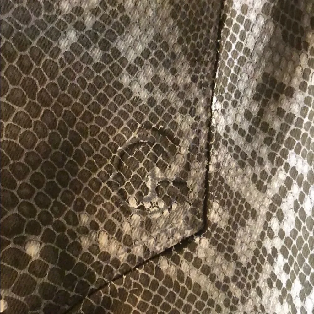 Cookie Johnson🐍 Python Print Jeans - Picture 7 of 8